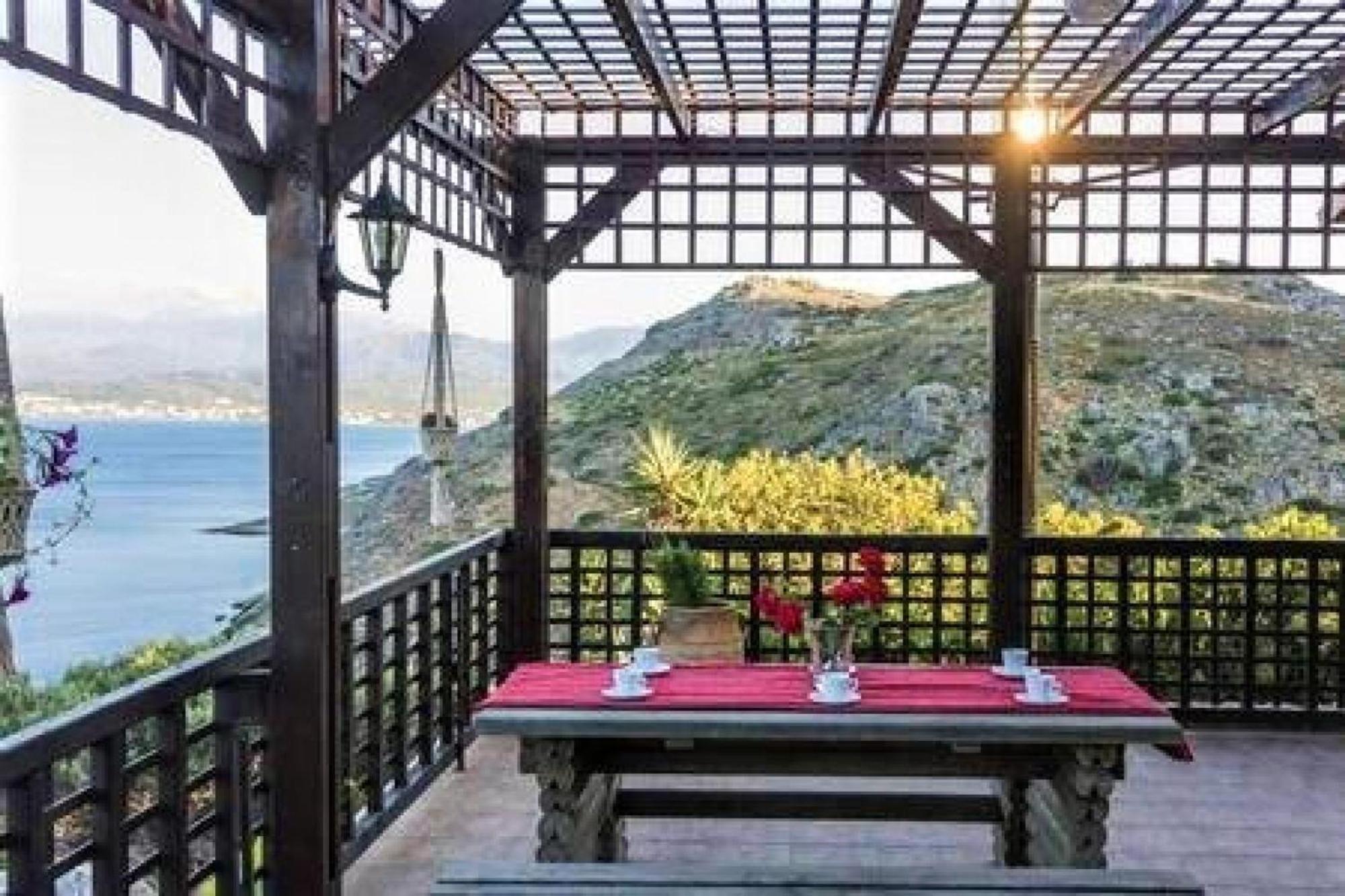 Villa Akrolithos With Private Pool Chania  Eksteriør billede