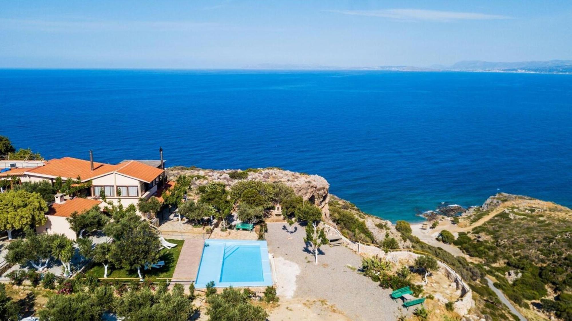 Villa Akrolithos With Private Pool Chania  Eksteriør billede